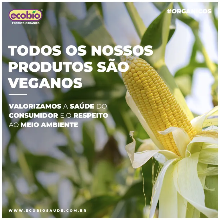 Todos os nossos produtos são veganos!